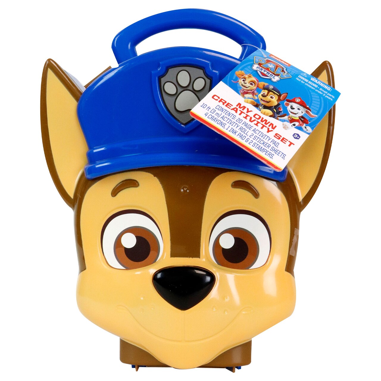 My Own Creativity Set with Paw Patrol Carrying Case, Kids Ages 3+